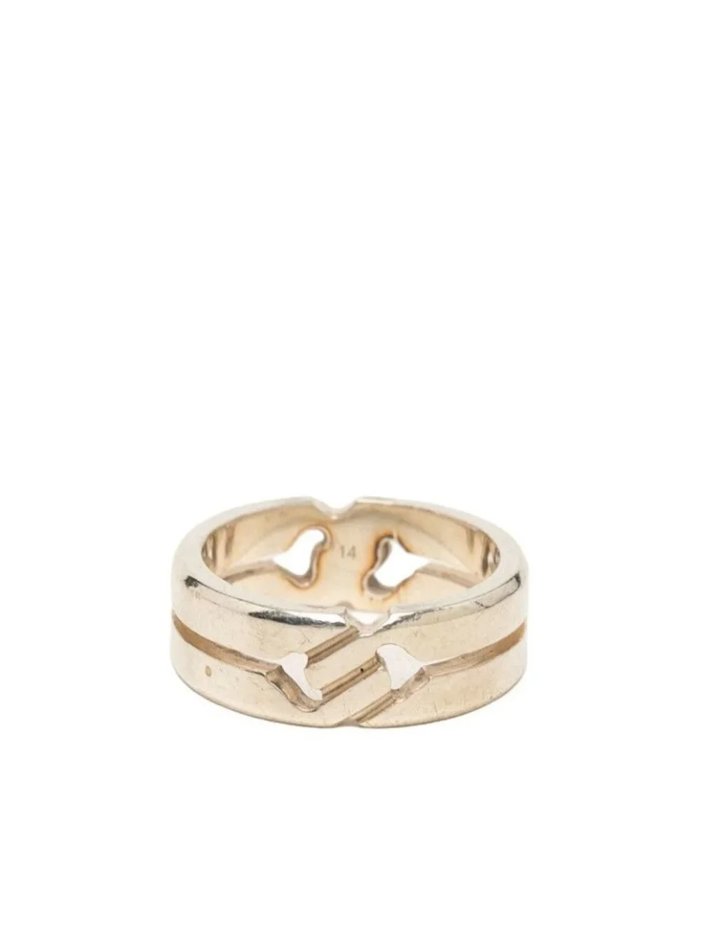 Gucci Knot Infinity Ring Silver